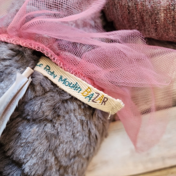 Moulin Roty Camelia The Hippo Stuffed Animal - Picture 5 of 7